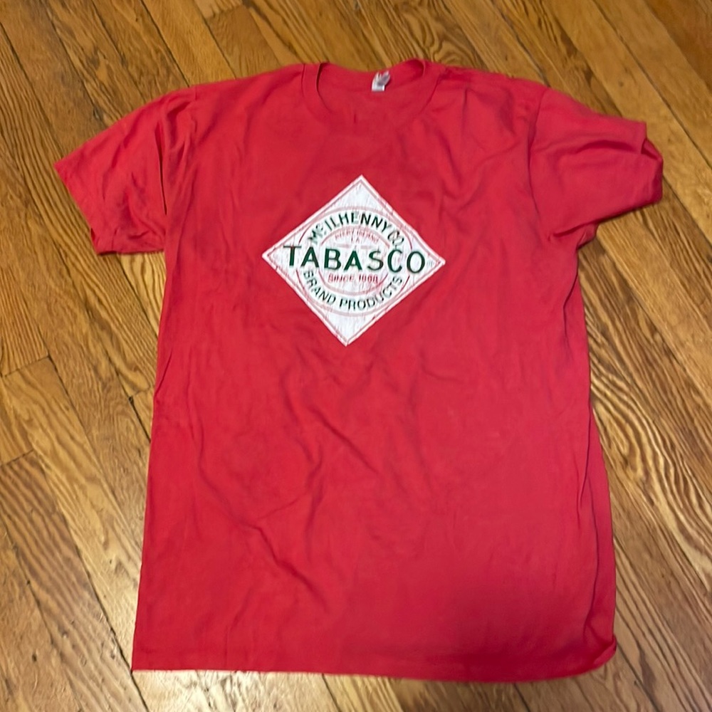 🔥Mens Tabasco Millennial POP-culture T-Shirt Lg🔥
